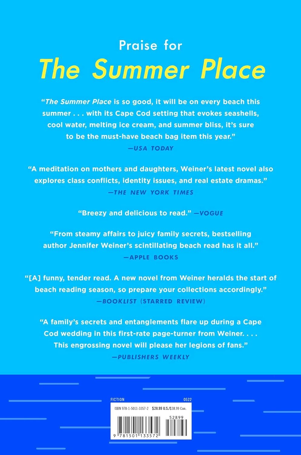 The Summer Place by Jennifer Weiner
